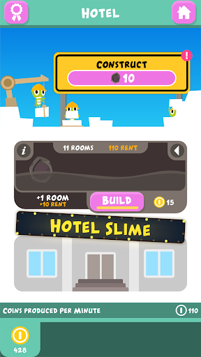 Hotel Slime - Clicker Game ekran görüntüsü