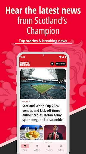 Daily Record ekran görüntüsü