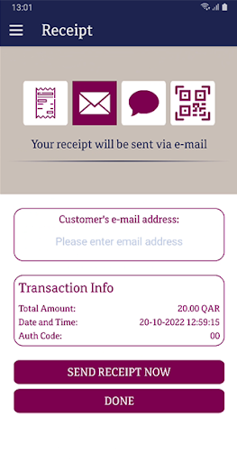 QNB myPOS ekran görüntüsü