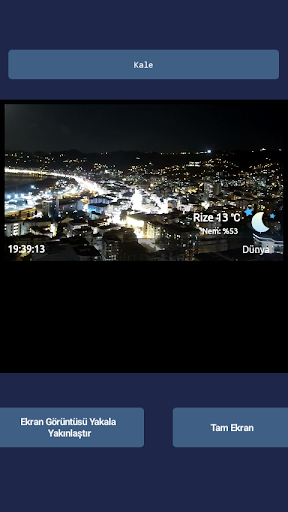 Rize Şehir Kameraları ekran görüntüsü