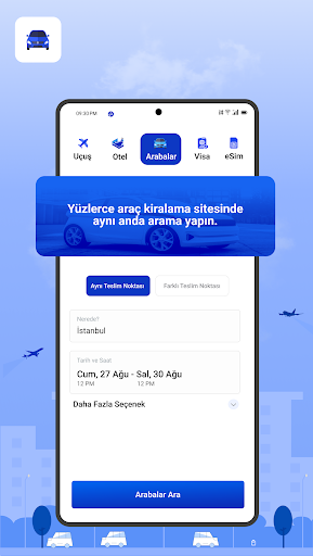 Uçuş Uygulaması - FareFirst ekran görüntüsü