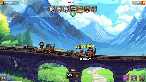 Train Clicker Idle Evolution ekran görüntüsü