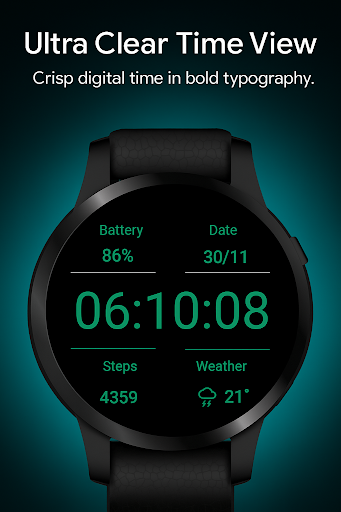 Battery Saver Minimal Watch ekran görüntüsü