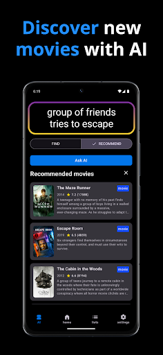 Movie Picker & Finder - Watchi ekran görüntüsü