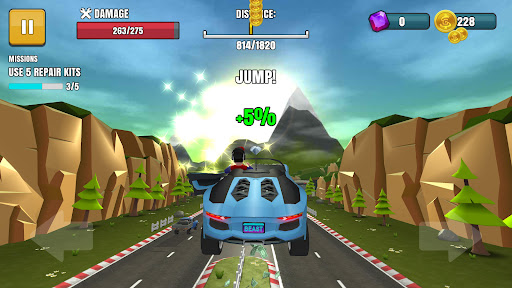 Faily Brakes 2: Araba Oyunu ekran görüntüsü