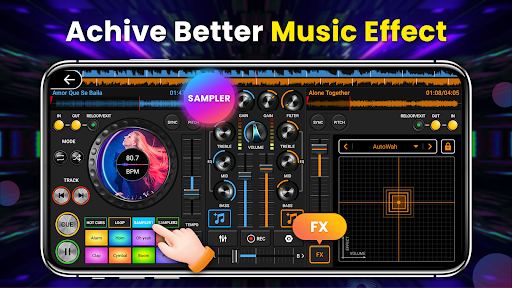DJ Müzik Mikseri - 3D DJ Çalar ekran görüntüsü