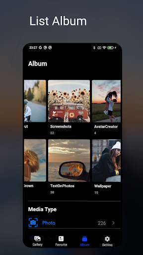 Gallery - IPhoto ekran görüntüsü