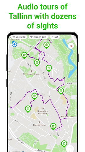 Tallinn Tour Guide:SmartGuide ekran görüntüsü
