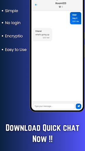 Quick Chat - Anonymous groups ekran görüntüsü