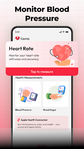 Heart Rate Blood Sugar Monitor ekran görüntüsü
