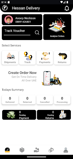 Hessan Delivery Services ekran görüntüsü