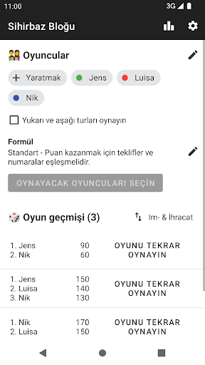 Sihirbaz Karnesi ekran görüntüsü