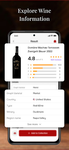 Wine Identifier Wine Scanner ekran görüntüsü