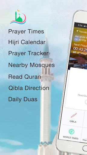 Islamic Prayer Times & Tracker ekran görüntüsü