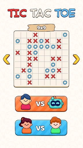 Tic Tac Toe - 2 Player XO ekran görüntüsü