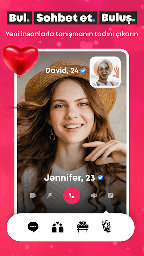 Dating, Eşleş, Mesajlaş, Flört ekran görüntüsü