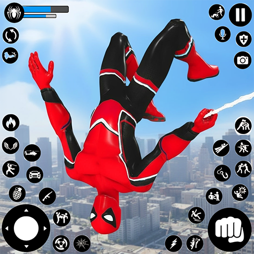 Spider Rope Hero: Town Rescue