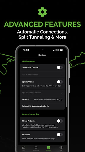 IPVanish: VPN Location Changer ekran görüntüsü