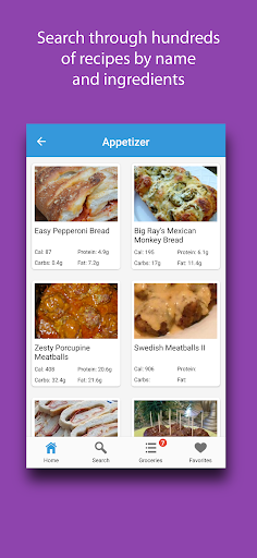 Gameday Recipes ekran görüntüsü