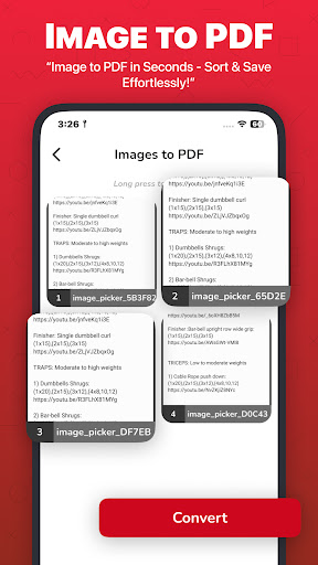 PDF Ayırıcı - PDF Sayfalarını ekran görüntüsü