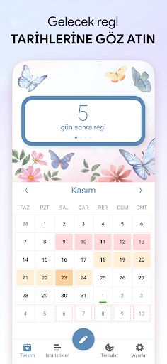 Adet Gecikmesi Regl Hesaplama ekran görüntüsü