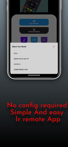 Remote for Axen Tv ekran görüntüsü