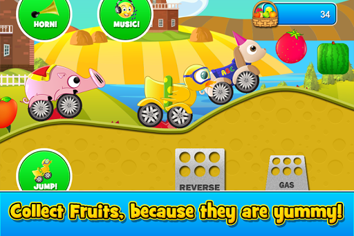 Animal Cars Kids Racing Game ekran görüntüsü