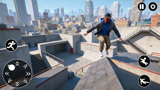 Going Up Only Rooftop Jump 3d ekran görüntüsü