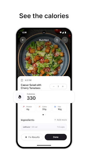 Cal AI - Food Calorie Tracker ekran görüntüsü