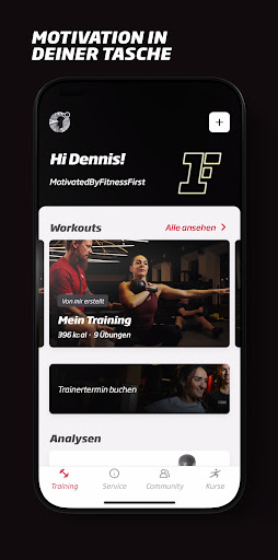 Fitness First Germany ekran görüntüsü