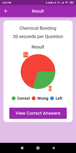 Chemistry Quiz ekran görüntüsü