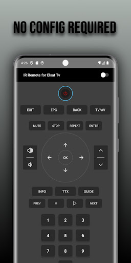 Remote for Elsat tv ekran görüntüsü