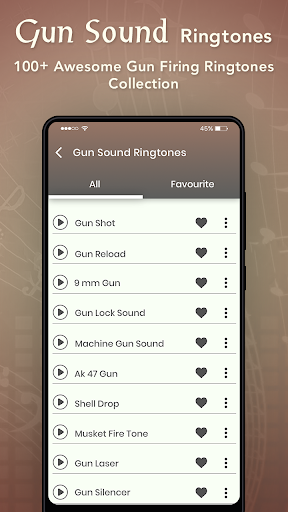Gun Sound Ringtone ekran görüntüsü