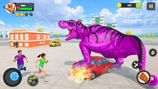 Open World Dino Game ekran görüntüsü