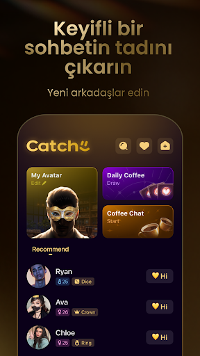 Catchii- arkadaşla sohbet et ekran görüntüsü