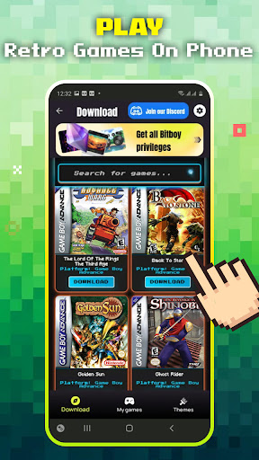 Bitboy: Retro Games GBA Emu ekran görüntüsü