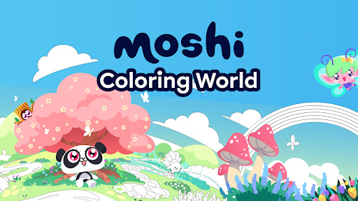 Moshi Coloring World ekran görüntüsü