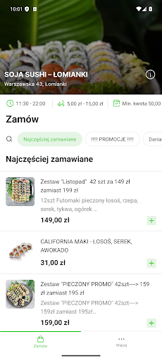 Soja Sushi ekran görüntüsü