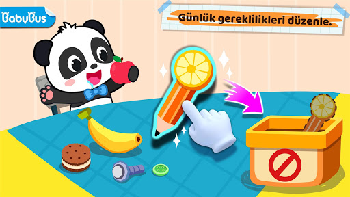 Bebek Panda ve Güvenlik ekran görüntüsü