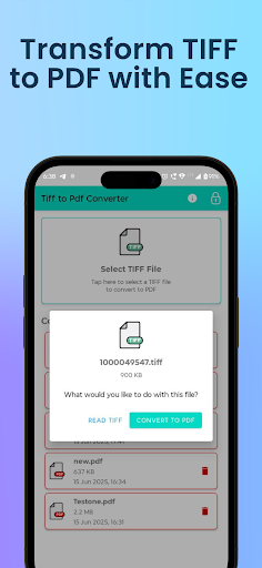 TIFF to PDF Converter ekran görüntüsü