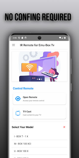 Remote for Emubox Tv ekran görüntüsü