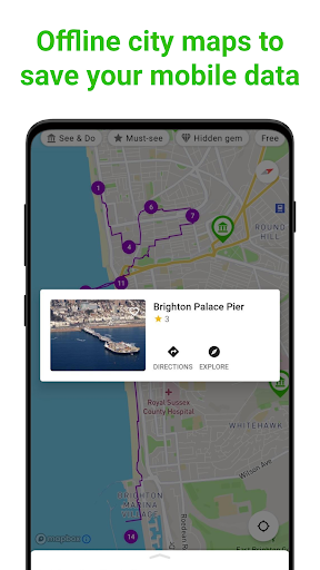 Brighton Tour Guide:SmartGuide ekran görüntüsü