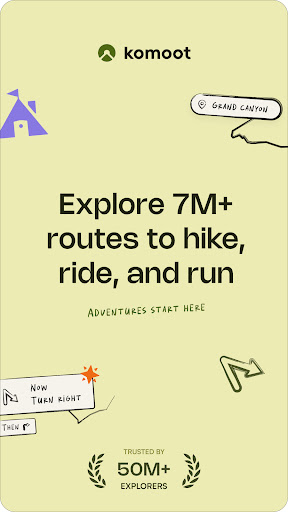 komoot - hike, bike & run ekran görüntüsü