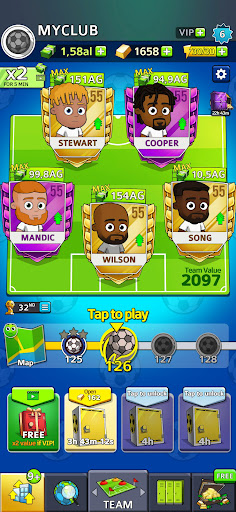 Idle Soccer Story - Futbol RPG ekran görüntüsü
