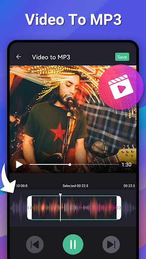 MP3 kesici, müzik kesici ekran görüntüsü