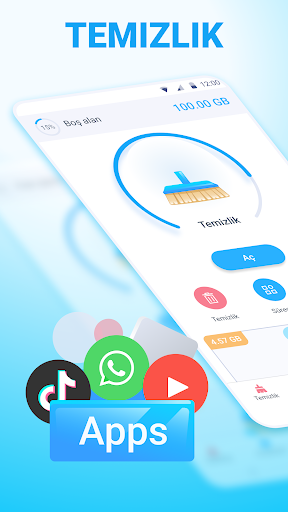 Clean master & Antivirüs & VPN ekran görüntüsü