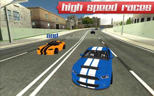 Street Racing Car Driving 3D ekran görüntüsü