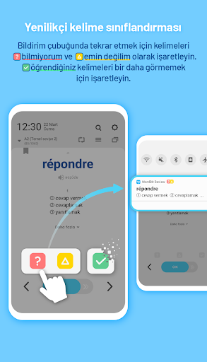 WordBit Fransızca (Alarm) ekran görüntüsü