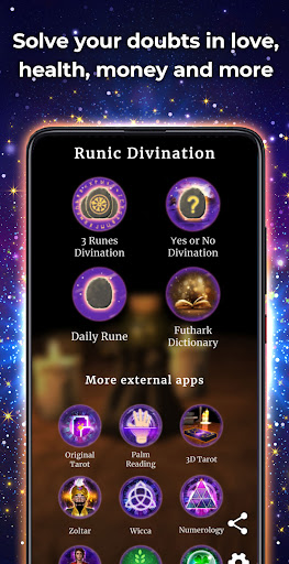 Runic Divination 3D ekran görüntüsü
