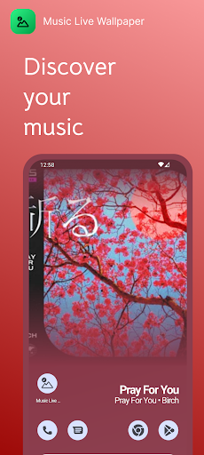 Music Live Wallpaper ekran görüntüsü